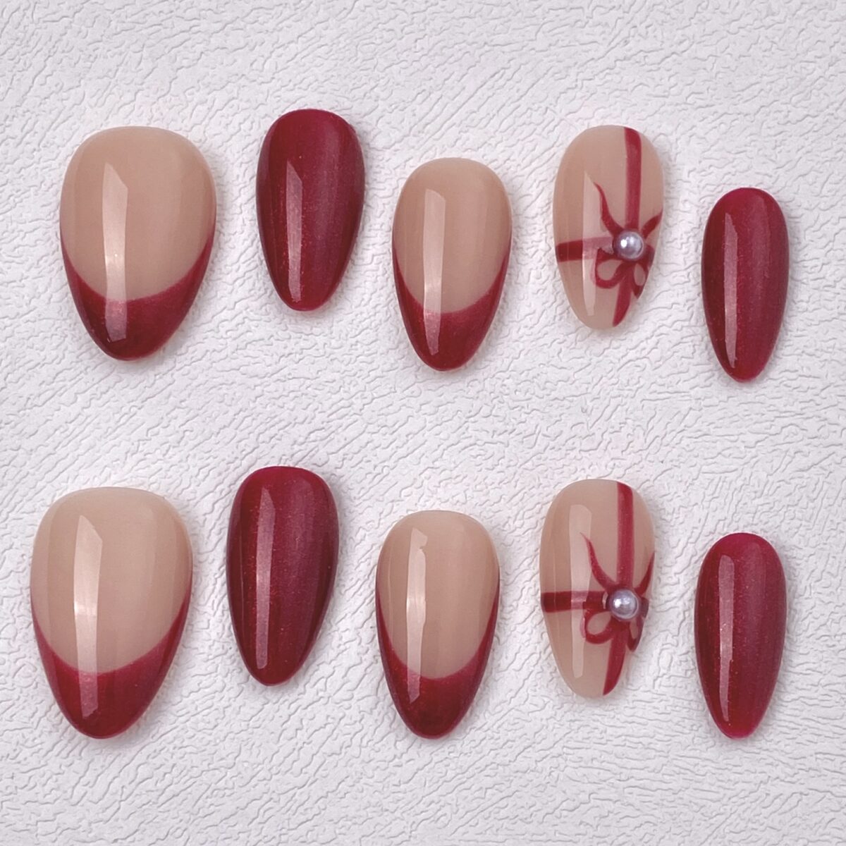 Handmade Press on Nails Gift of Love