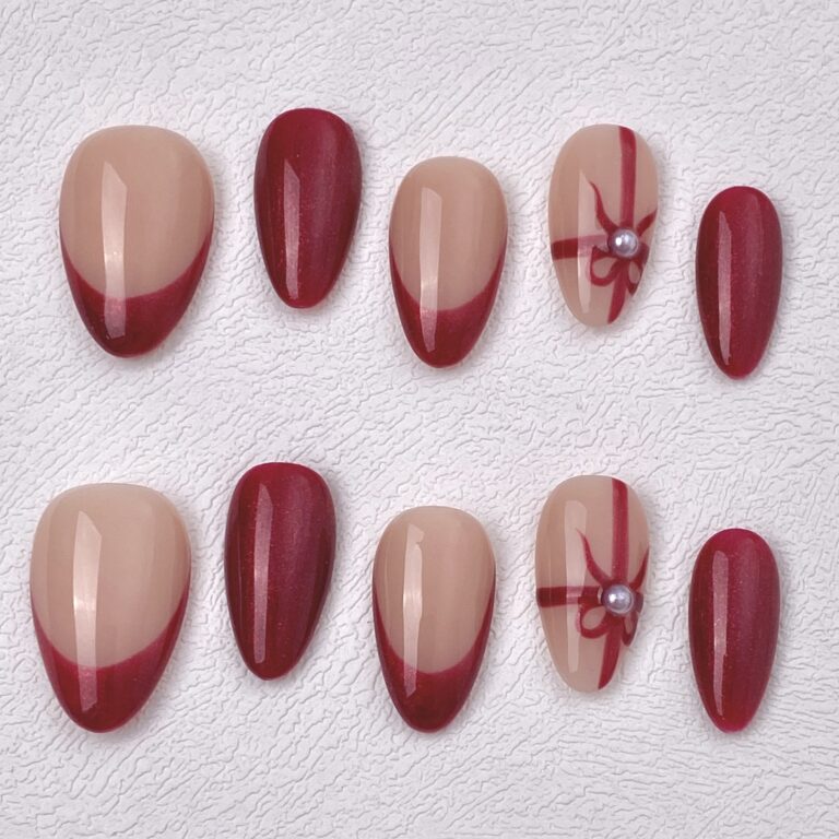 Handmade Press on Nails Gift of Love