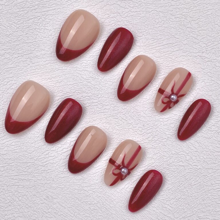 Handmade Press on Nails Gift of Love