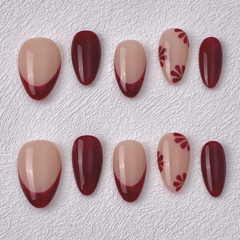 Handmade Press on Nails Spring Time ManiTips