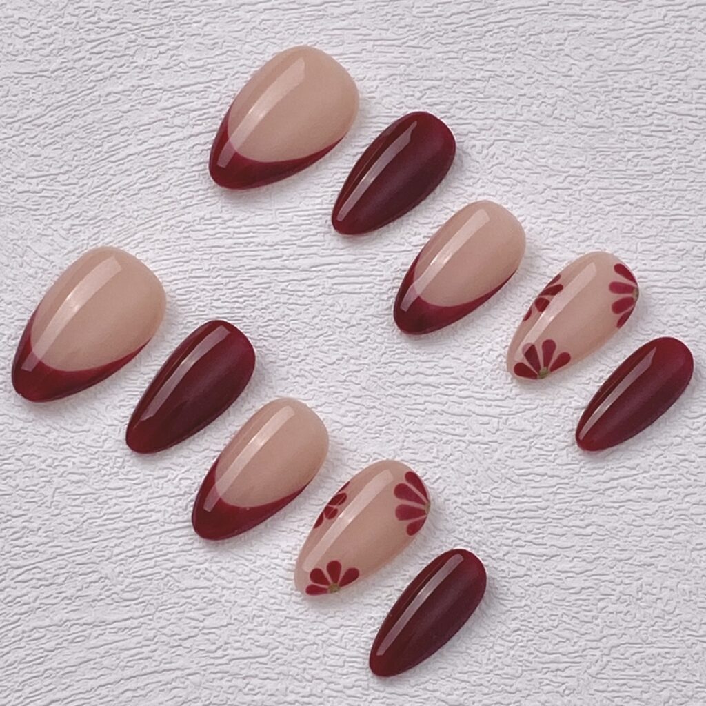 Handmade Press on Nails Spring Time ManiTips
