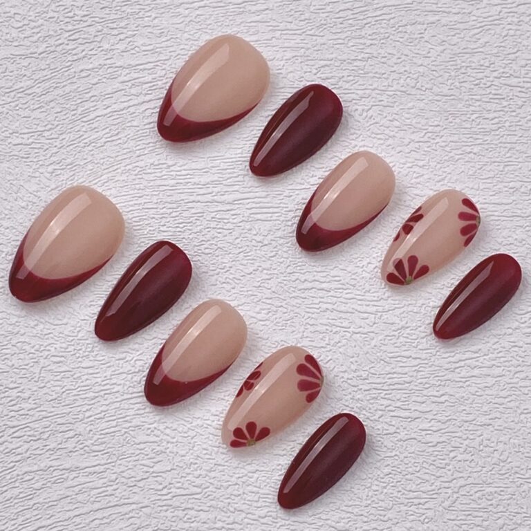 Handmade Press on Nails Spring Time ManiTips