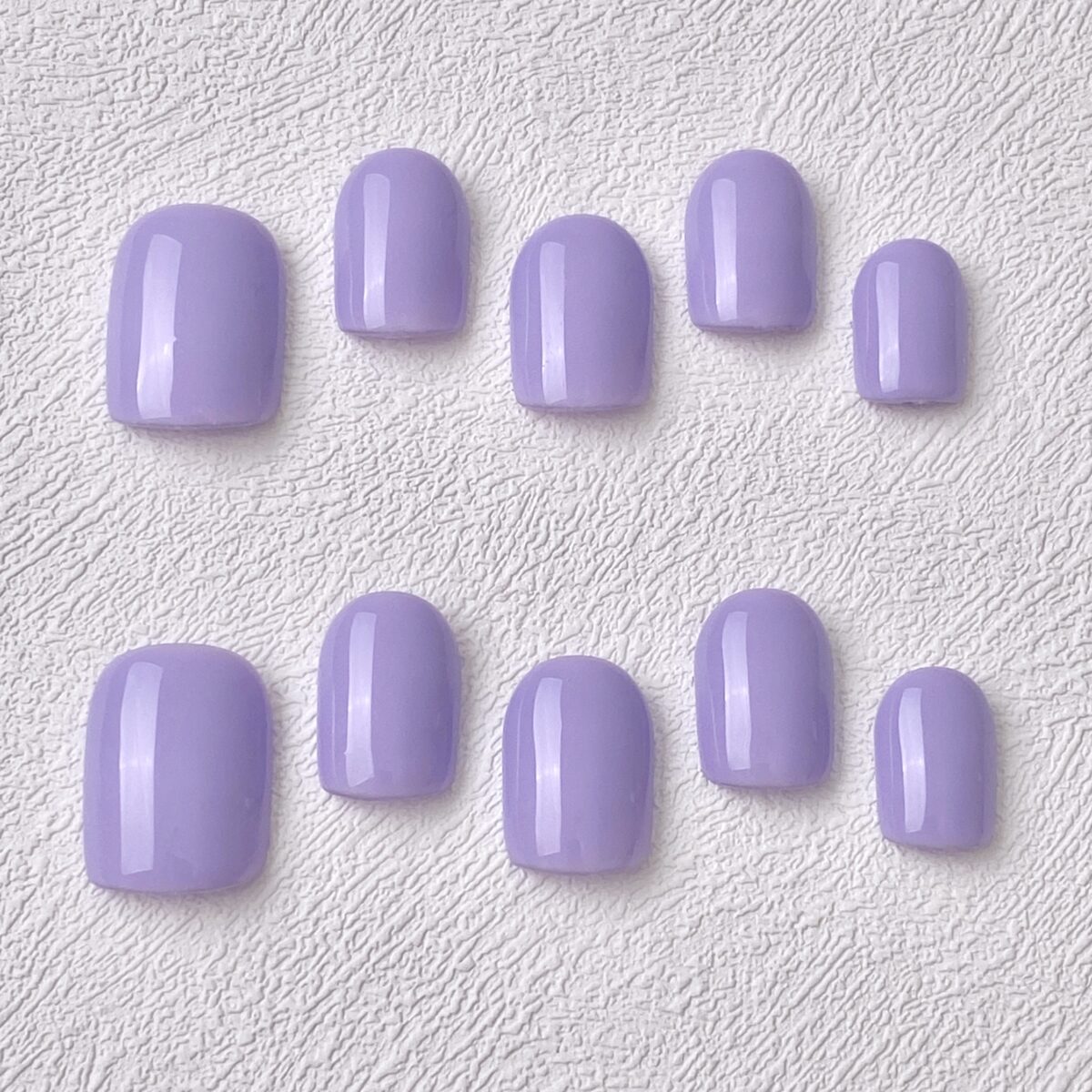 Handmade Press on Nails Purple Purple ManiTips